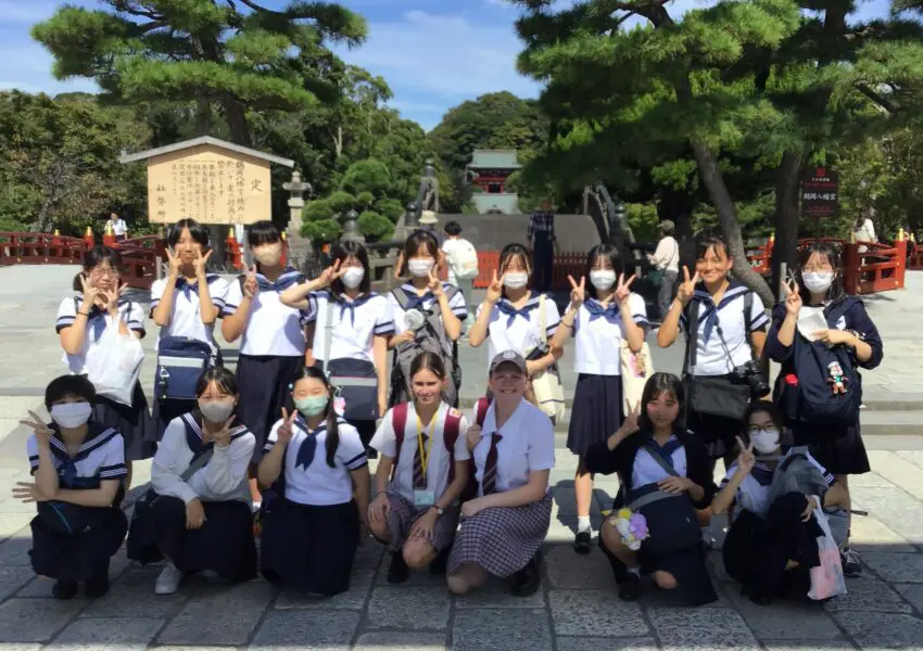 中３学年 横浜・鎌倉を遠足で訪れました | 神奈川学園